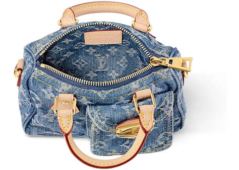 lv denim neo speedy|Nano Speedy Monogram .